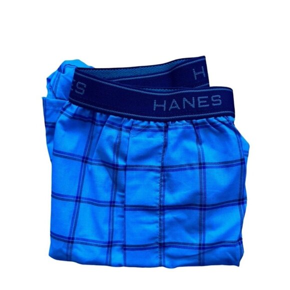 Hanes Men's Tagless Boxer Briefs Woven with Exposed Waistband XL 12 Pack - Picture 10 of 16